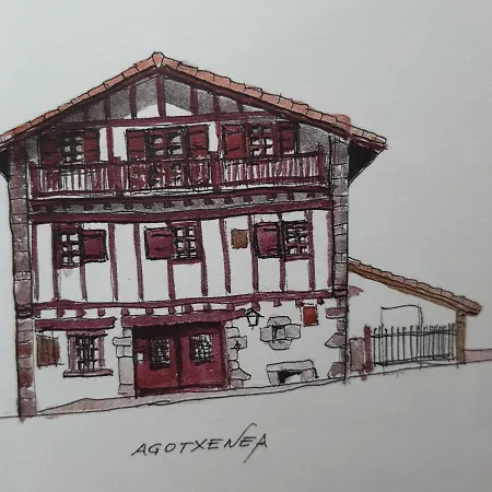 Agotxenea. Precioso apartamento rural en el Baztán Maya del Baztán Esterno foto
